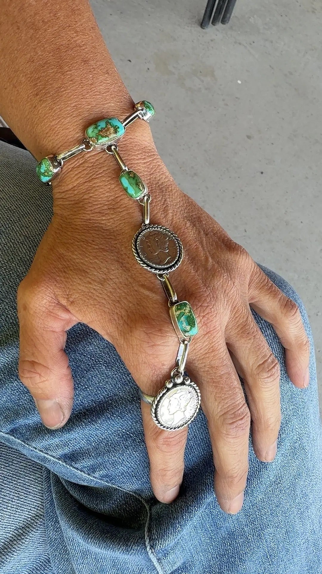 Sonoran hand bracelet