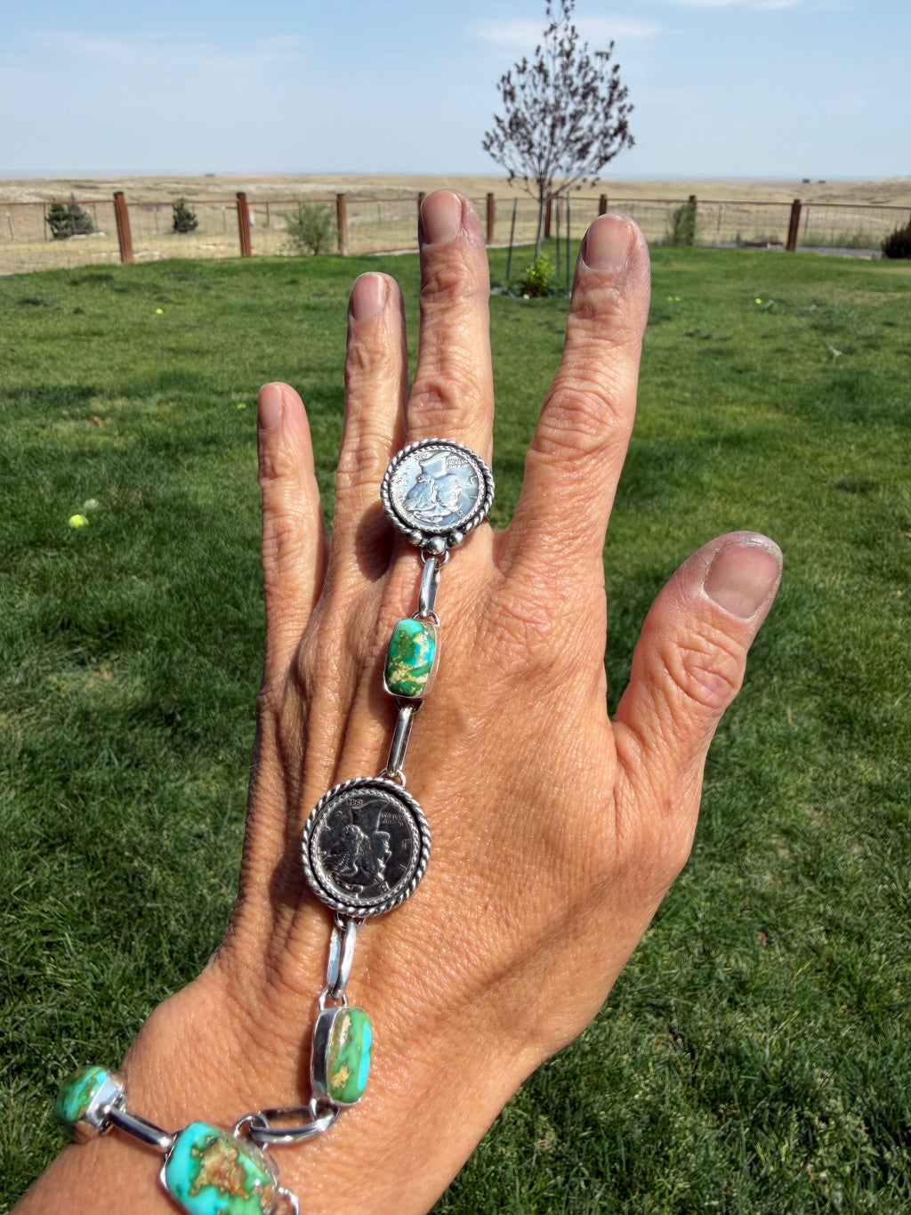 Sonoran hand bracelet
