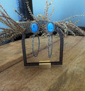 Golden Hills hoop earrings