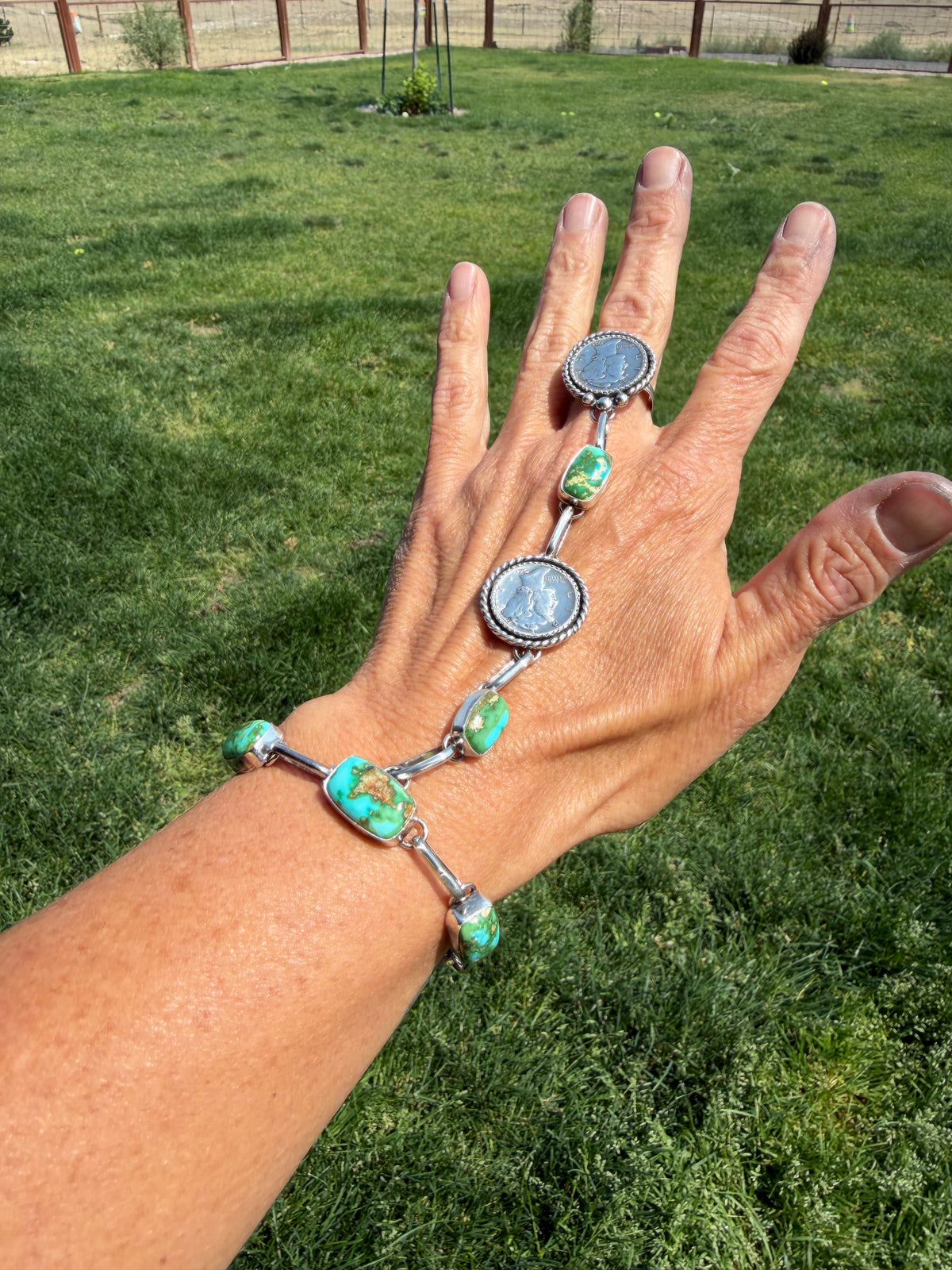Sonoran hand bracelet