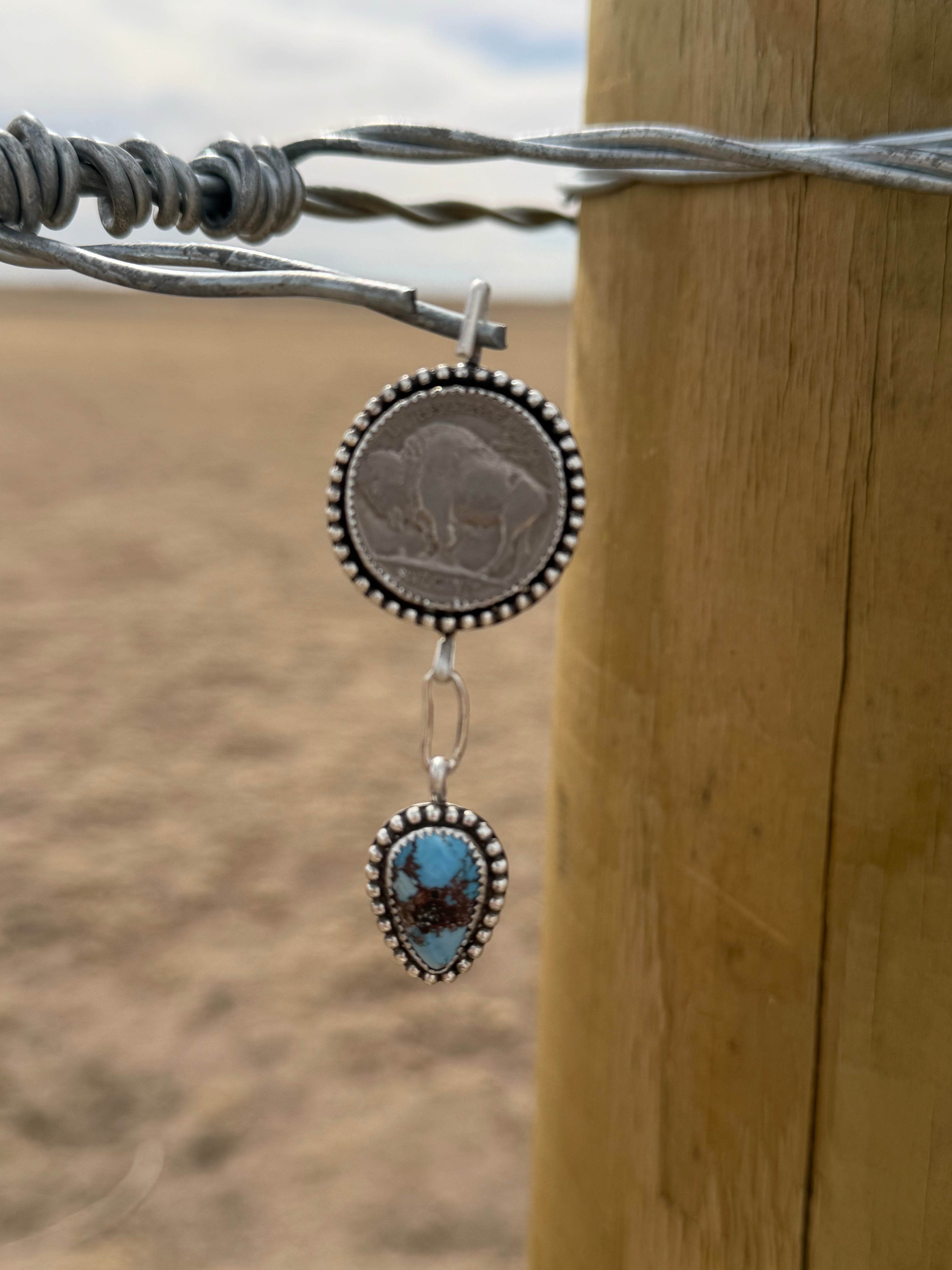 Buffalo Coin Pendant